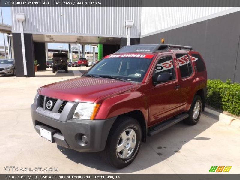 Red Brawn / Steel/Graphite 2008 Nissan Xterra S 4x4