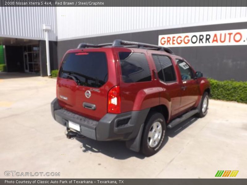 Red Brawn / Steel/Graphite 2008 Nissan Xterra S 4x4