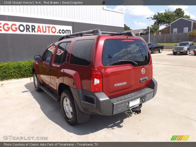 Red Brawn / Steel/Graphite 2008 Nissan Xterra S 4x4