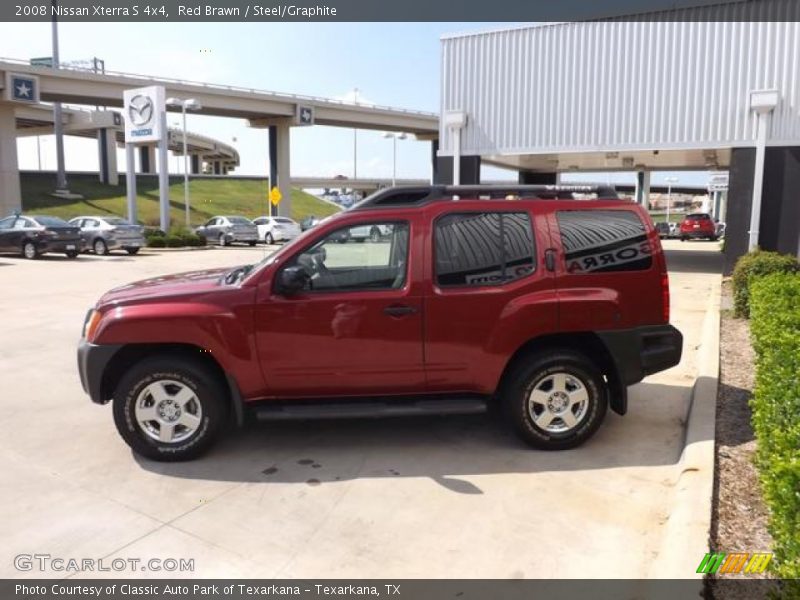 Red Brawn / Steel/Graphite 2008 Nissan Xterra S 4x4