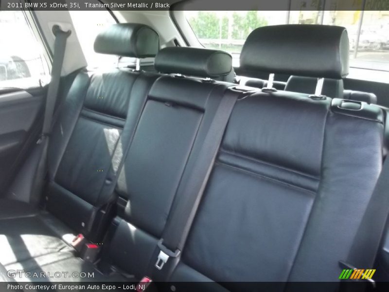Titanium Silver Metallic / Black 2011 BMW X5 xDrive 35i