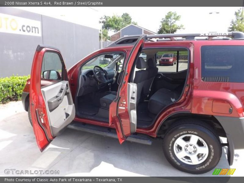 Red Brawn / Steel/Graphite 2008 Nissan Xterra S 4x4