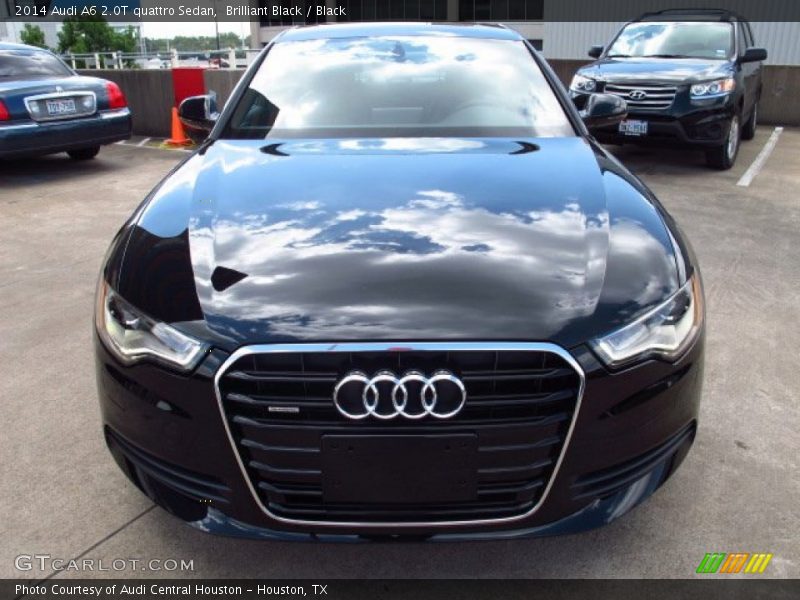 Brilliant Black / Black 2014 Audi A6 2.0T quattro Sedan