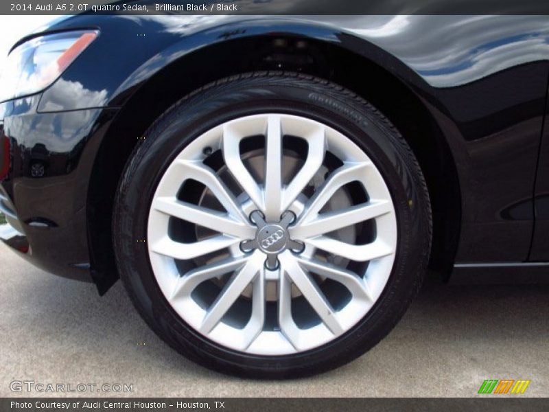 Brilliant Black / Black 2014 Audi A6 2.0T quattro Sedan