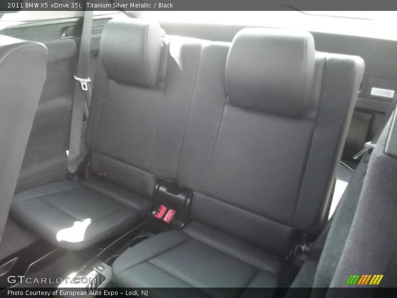Titanium Silver Metallic / Black 2011 BMW X5 xDrive 35i