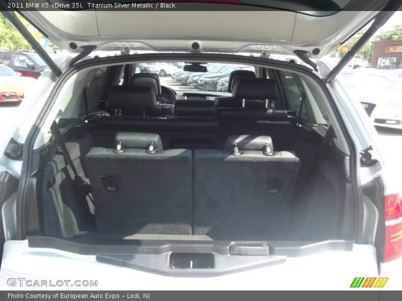 Titanium Silver Metallic / Black 2011 BMW X5 xDrive 35i
