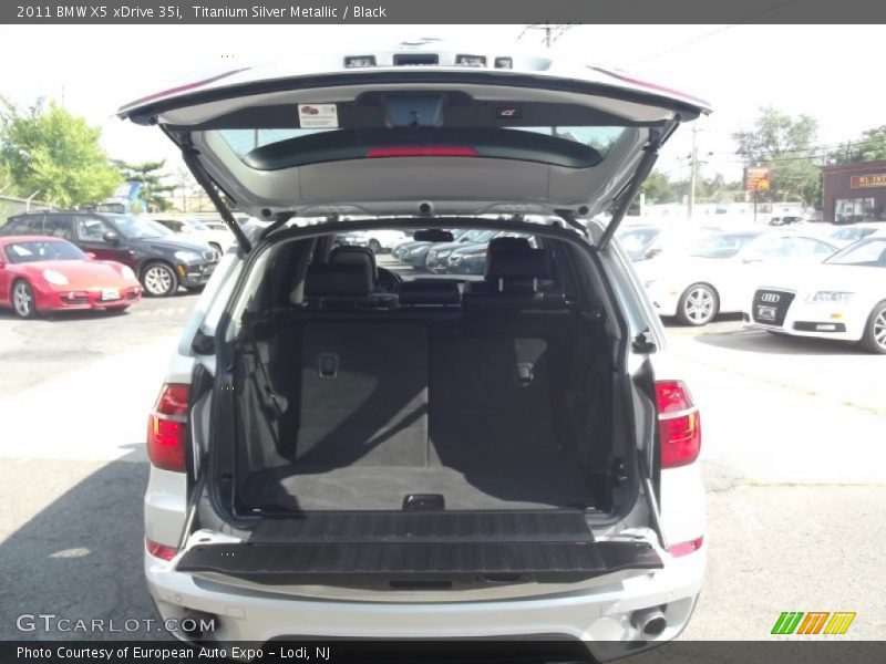 Titanium Silver Metallic / Black 2011 BMW X5 xDrive 35i