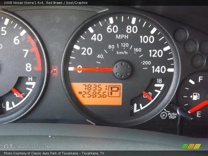 Red Brawn / Steel/Graphite 2008 Nissan Xterra S 4x4