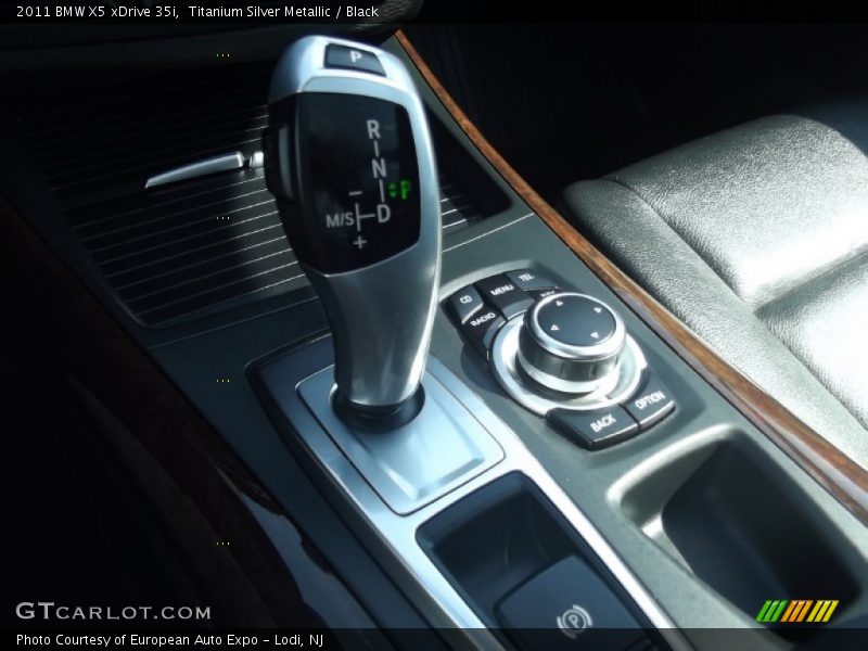 Titanium Silver Metallic / Black 2011 BMW X5 xDrive 35i