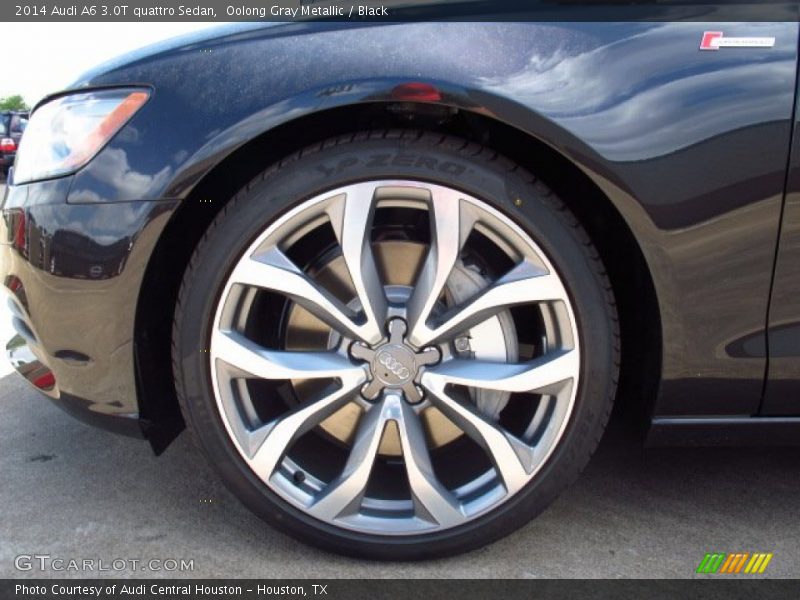 Oolong Gray Metallic / Black 2014 Audi A6 3.0T quattro Sedan