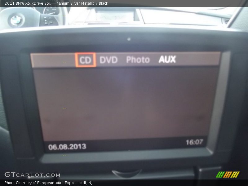 Titanium Silver Metallic / Black 2011 BMW X5 xDrive 35i