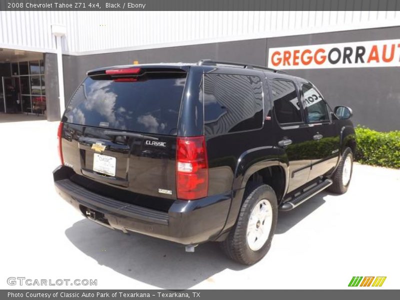 Black / Ebony 2008 Chevrolet Tahoe Z71 4x4