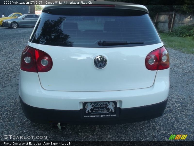 Candy White / Interlagos Plaid Cloth 2006 Volkswagen GTI 2.0T