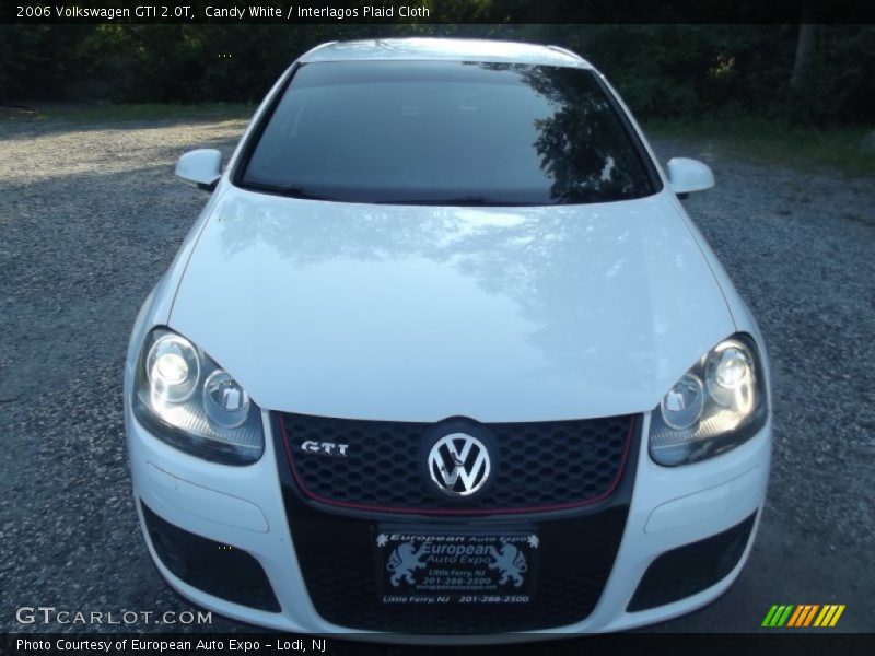 Candy White / Interlagos Plaid Cloth 2006 Volkswagen GTI 2.0T