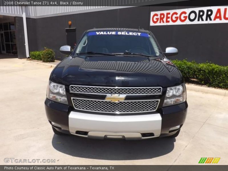 Black / Ebony 2008 Chevrolet Tahoe Z71 4x4