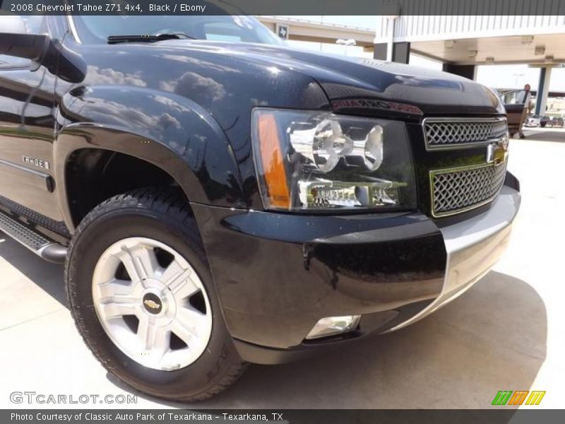Black / Ebony 2008 Chevrolet Tahoe Z71 4x4