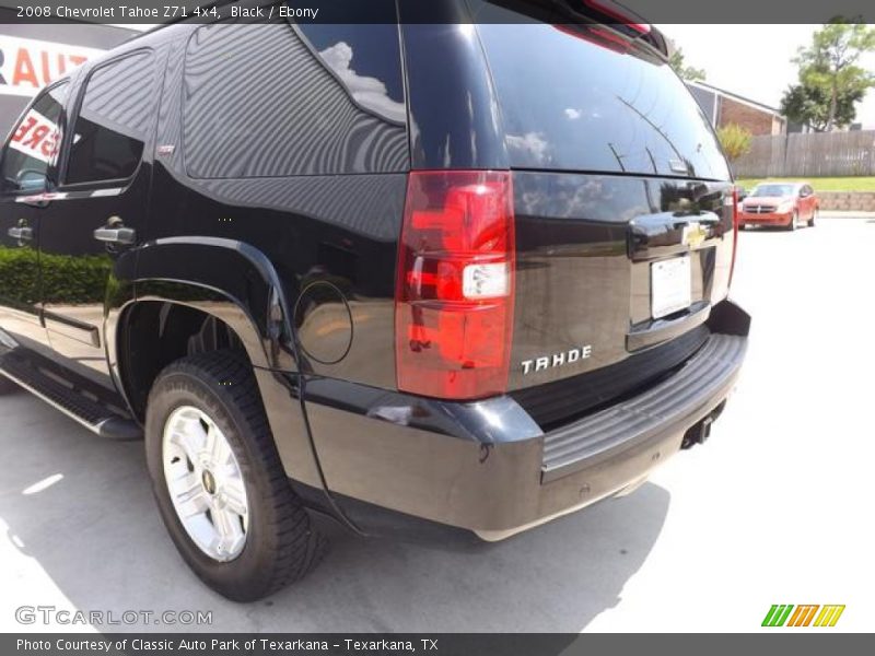Black / Ebony 2008 Chevrolet Tahoe Z71 4x4