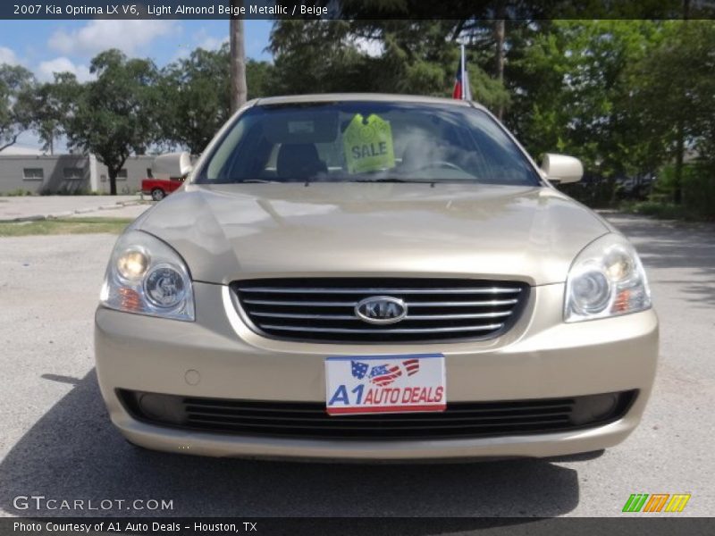 Light Almond Beige Metallic / Beige 2007 Kia Optima LX V6