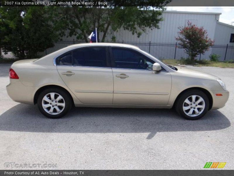 Light Almond Beige Metallic / Beige 2007 Kia Optima LX V6