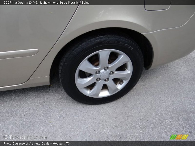 Light Almond Beige Metallic / Beige 2007 Kia Optima LX V6