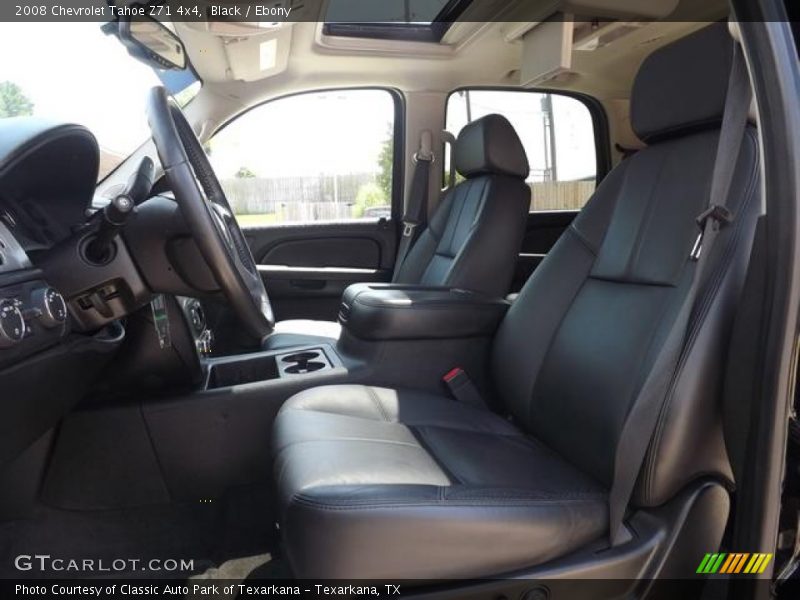 Black / Ebony 2008 Chevrolet Tahoe Z71 4x4