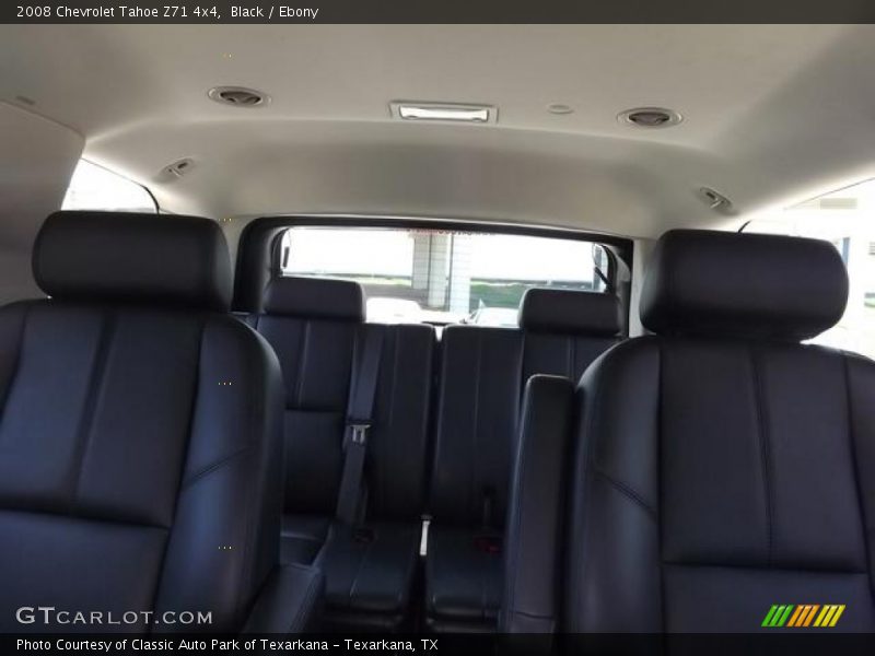 Black / Ebony 2008 Chevrolet Tahoe Z71 4x4