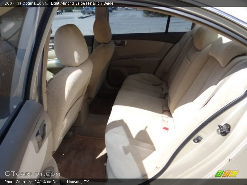 Light Almond Beige Metallic / Beige 2007 Kia Optima LX V6