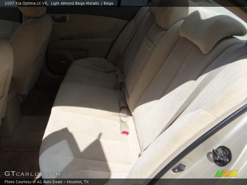 Light Almond Beige Metallic / Beige 2007 Kia Optima LX V6