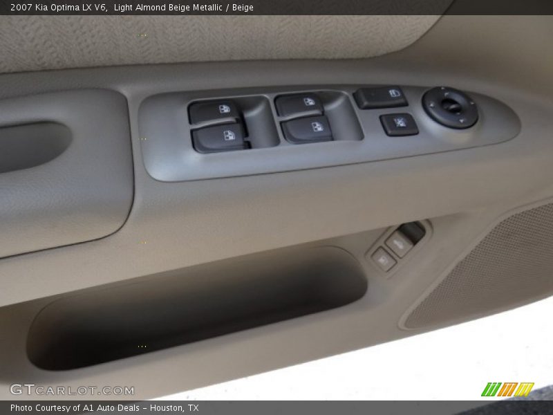 Light Almond Beige Metallic / Beige 2007 Kia Optima LX V6