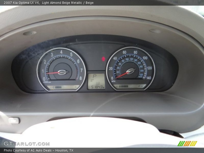 Light Almond Beige Metallic / Beige 2007 Kia Optima LX V6
