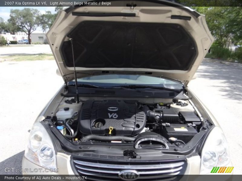 Light Almond Beige Metallic / Beige 2007 Kia Optima LX V6