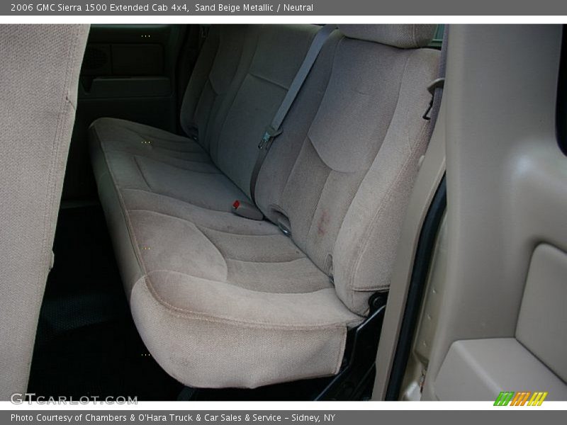 Sand Beige Metallic / Neutral 2006 GMC Sierra 1500 Extended Cab 4x4
