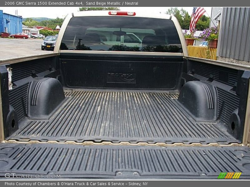 Sand Beige Metallic / Neutral 2006 GMC Sierra 1500 Extended Cab 4x4