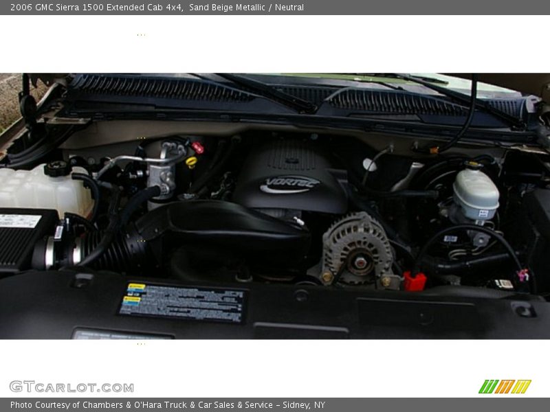 Sand Beige Metallic / Neutral 2006 GMC Sierra 1500 Extended Cab 4x4