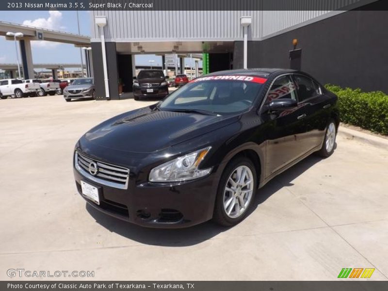 Super Black / Charcoal 2013 Nissan Maxima 3.5 S