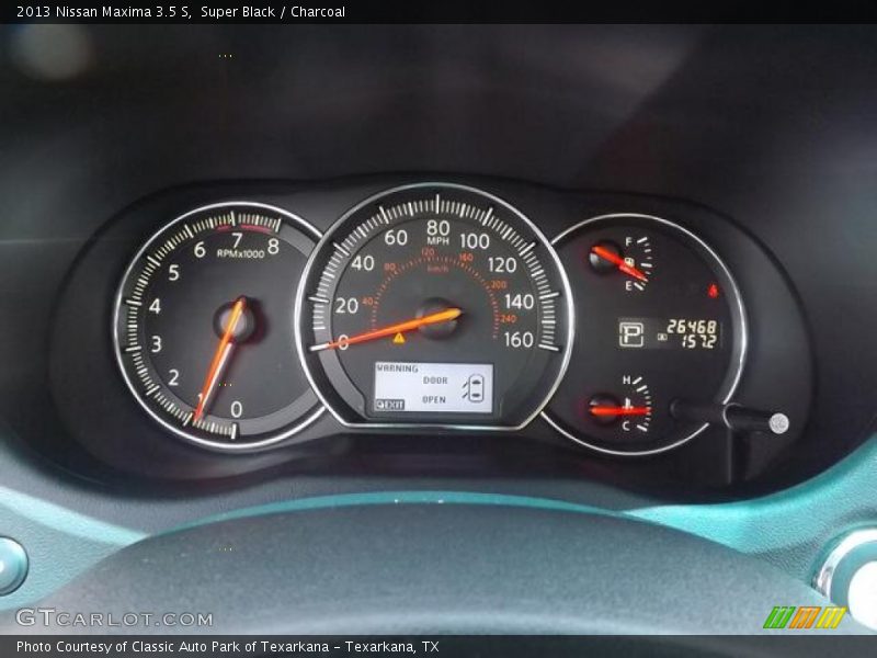 Super Black / Charcoal 2013 Nissan Maxima 3.5 S