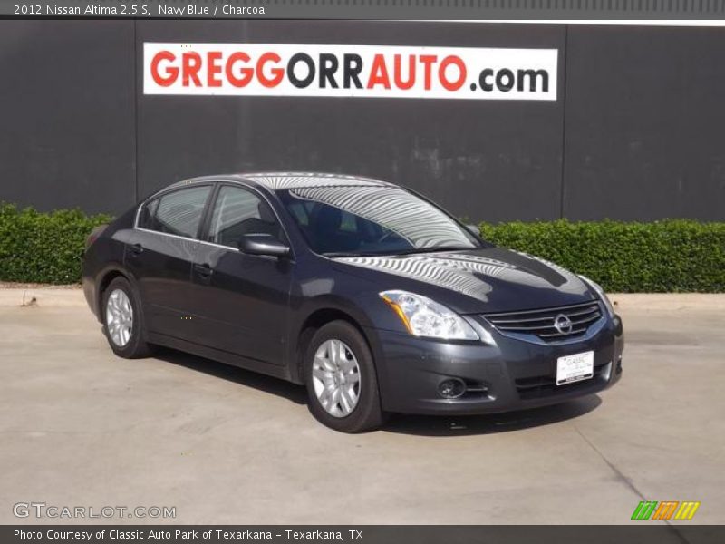 Navy Blue / Charcoal 2012 Nissan Altima 2.5 S