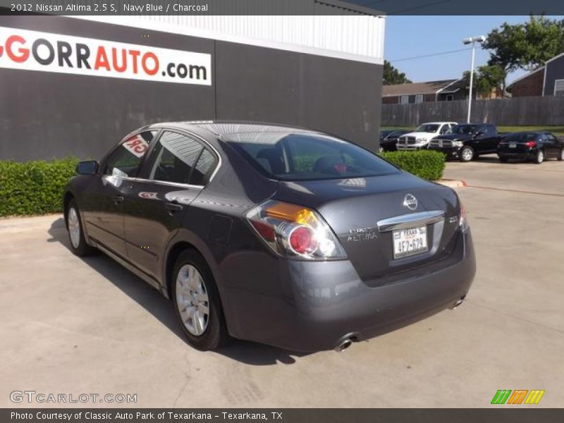 Navy Blue / Charcoal 2012 Nissan Altima 2.5 S