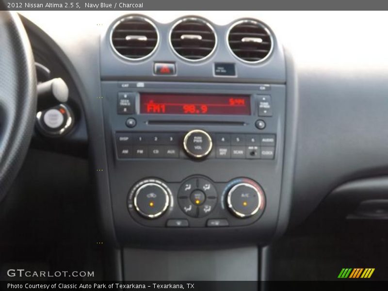 Navy Blue / Charcoal 2012 Nissan Altima 2.5 S
