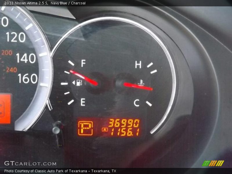Navy Blue / Charcoal 2012 Nissan Altima 2.5 S
