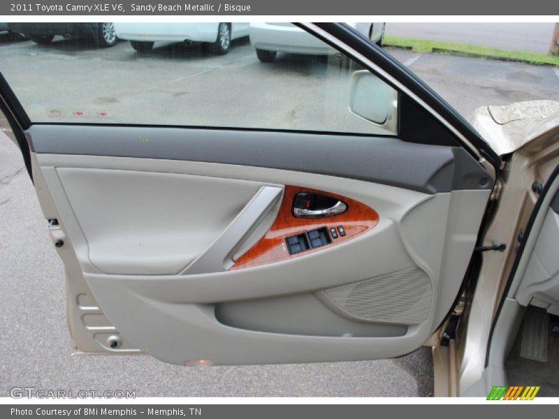 Sandy Beach Metallic / Bisque 2011 Toyota Camry XLE V6