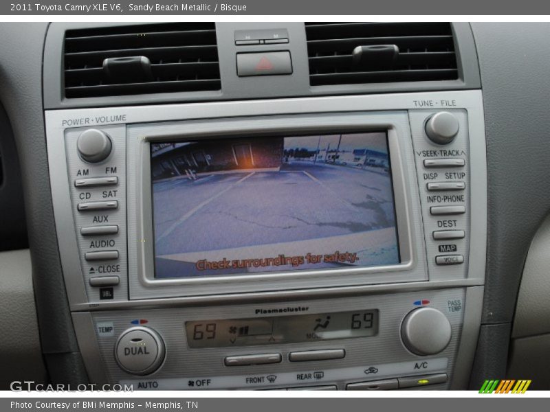 Sandy Beach Metallic / Bisque 2011 Toyota Camry XLE V6
