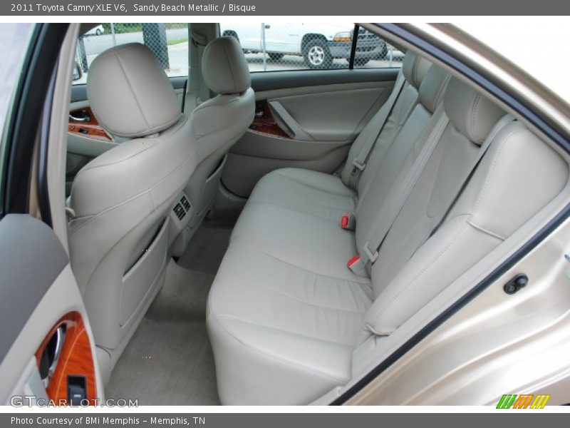 Sandy Beach Metallic / Bisque 2011 Toyota Camry XLE V6