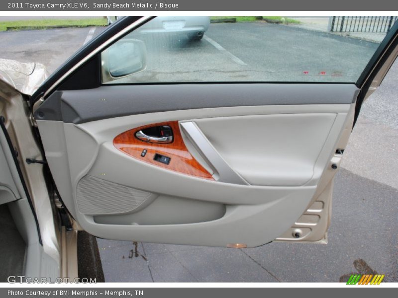 Sandy Beach Metallic / Bisque 2011 Toyota Camry XLE V6