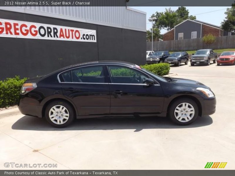 Super Black / Charcoal 2012 Nissan Altima 2.5 S