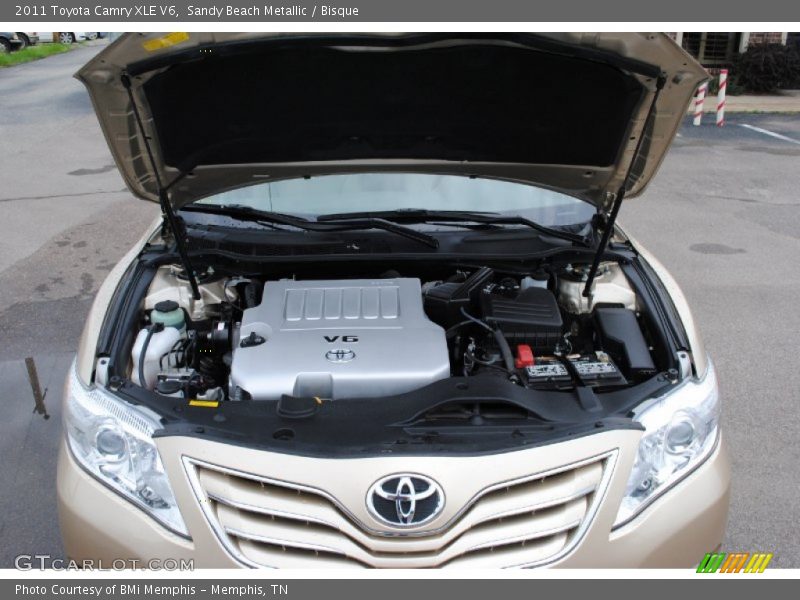 Sandy Beach Metallic / Bisque 2011 Toyota Camry XLE V6