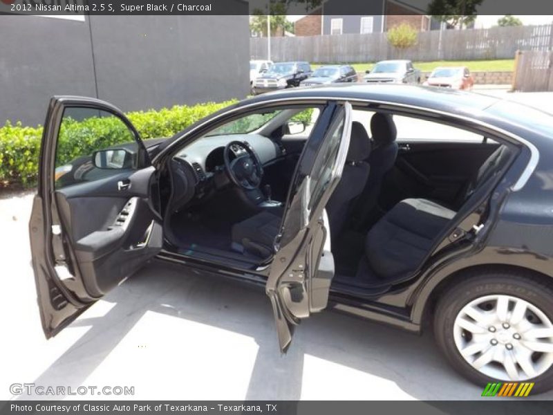 Super Black / Charcoal 2012 Nissan Altima 2.5 S