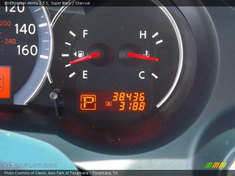 Super Black / Charcoal 2012 Nissan Altima 2.5 S