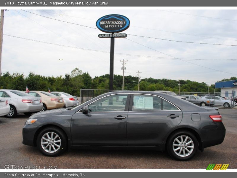 Magnetic Gray Metallic / Ash Gray 2010 Toyota Camry XLE