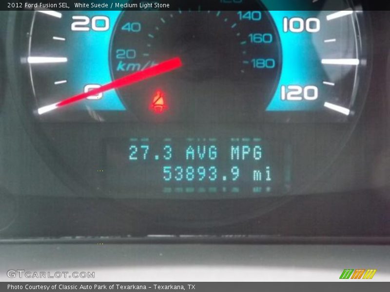 White Suede / Medium Light Stone 2012 Ford Fusion SEL